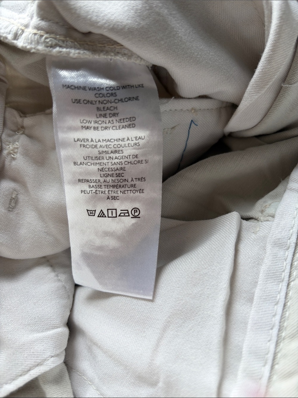 Anthropologie Maeve Pleated Wide Leg Chino Trousers Cotton Pant  Khaki Sz 12 NEW - Picture 11 of 12